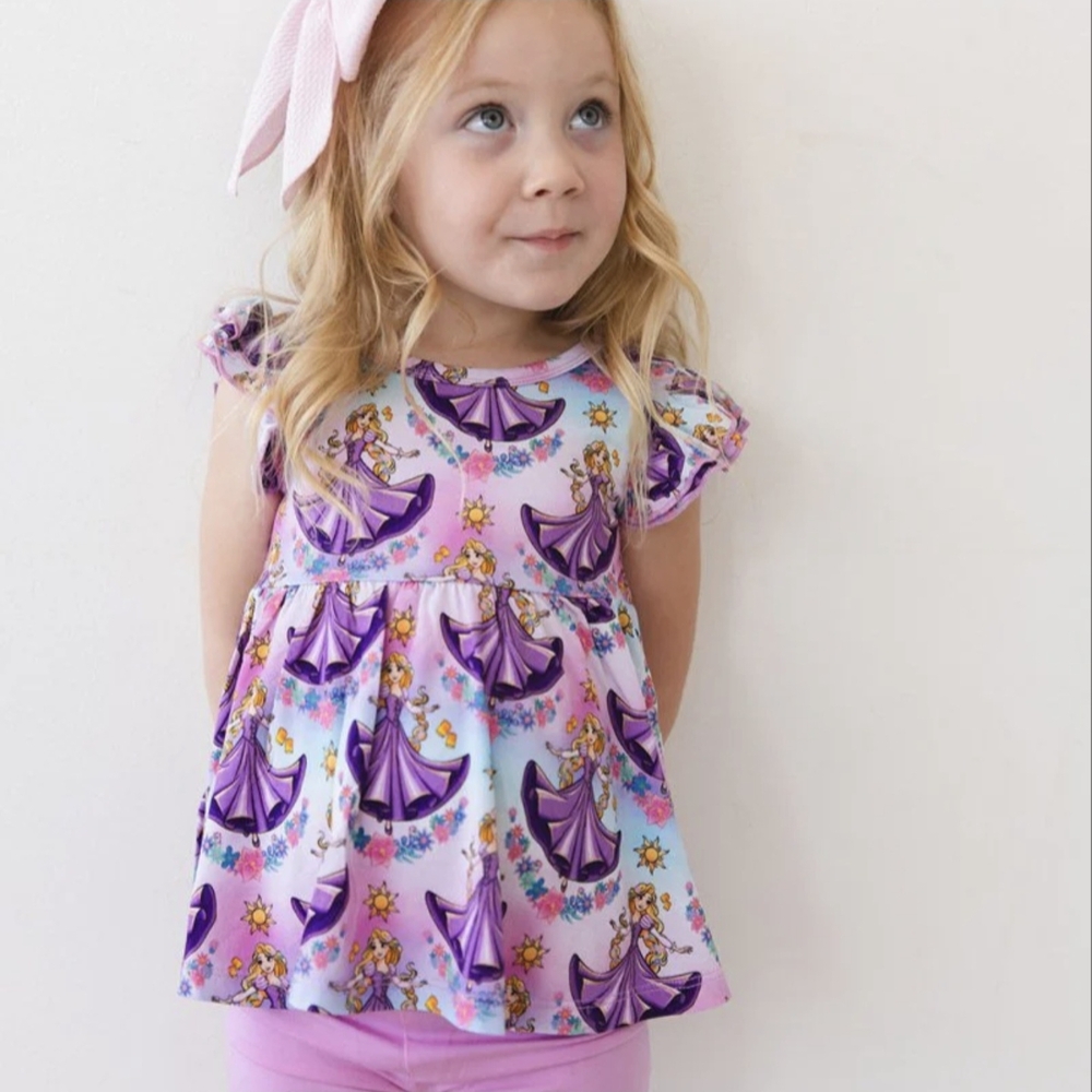 Scoots Gleam Peplum Biker Shorts Set 4/5 NIB